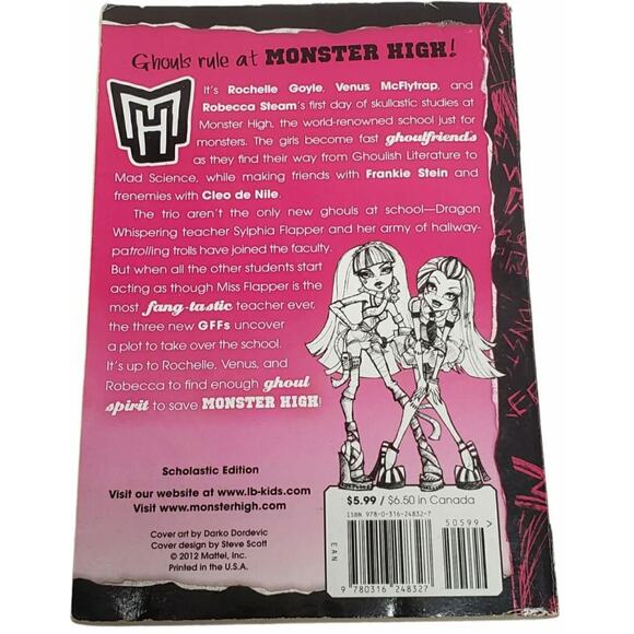 Monster High Electrified Soft Cover 3 Book Bundle - Picture 8 of 11